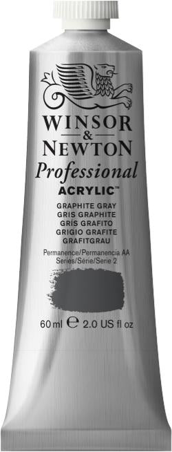 Winsor & Newton Artist Acrylic Colour 60Ml Graphite Grey