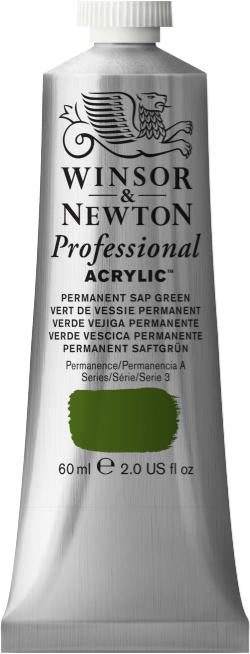 Winsor & Newton Artist Acrylic Colour 60Ml Permanent Sap Green