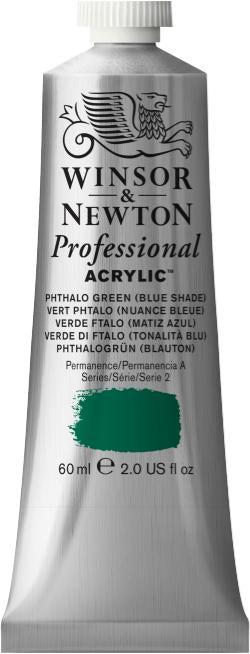 Winsor & Newton Artist Acrylic Colour 60Ml Phthalo Blue Green Shade