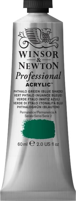 Winsor & Newton Artist Acrylic Colour 60Ml Phthalo Green Blue Shade
