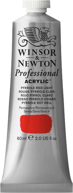 Winsor & Newton Artist Acrylic Colour 60Ml Pyrrole Red Light