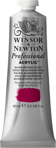 Winsor & Newton Artist Acrylic Colour 60Ml Quinacridone Violet