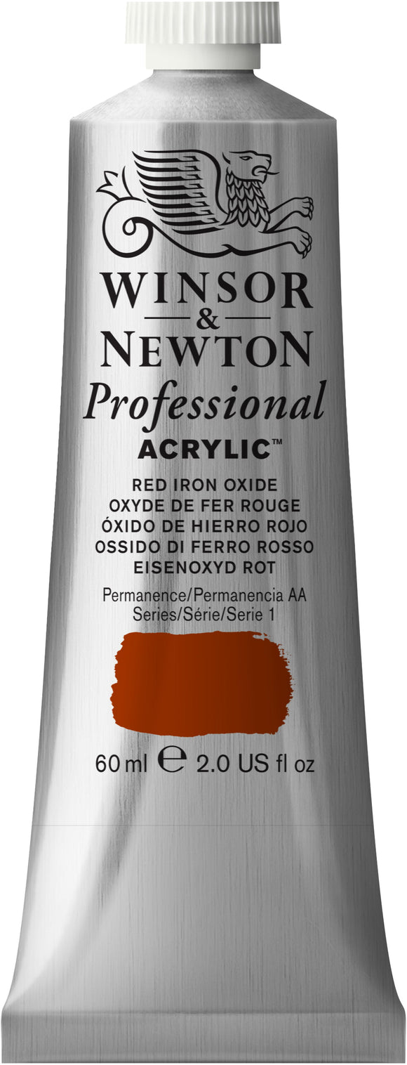 Winsor & Newton Professional Acrylic 60Ml Red Iron Oxide