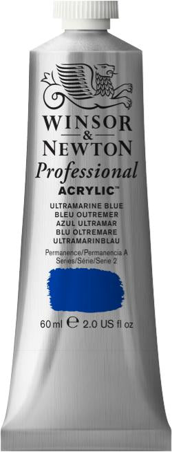 Winsor & Newton Artist Acrylic Colour 60Ml Ultramarine Blue