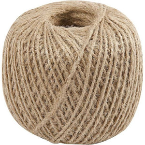 Natural Twine, Thickness 2 Mm, 180M, 1 Roll