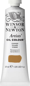 Winsor & Newton Artist Oil Colour Copper 37Ml