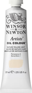 Winsor & Newton Artist Oil Colour Naples Yellow Light 37Ml