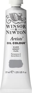 Winsor & Newton Artists Oil Color Silver 37Ml