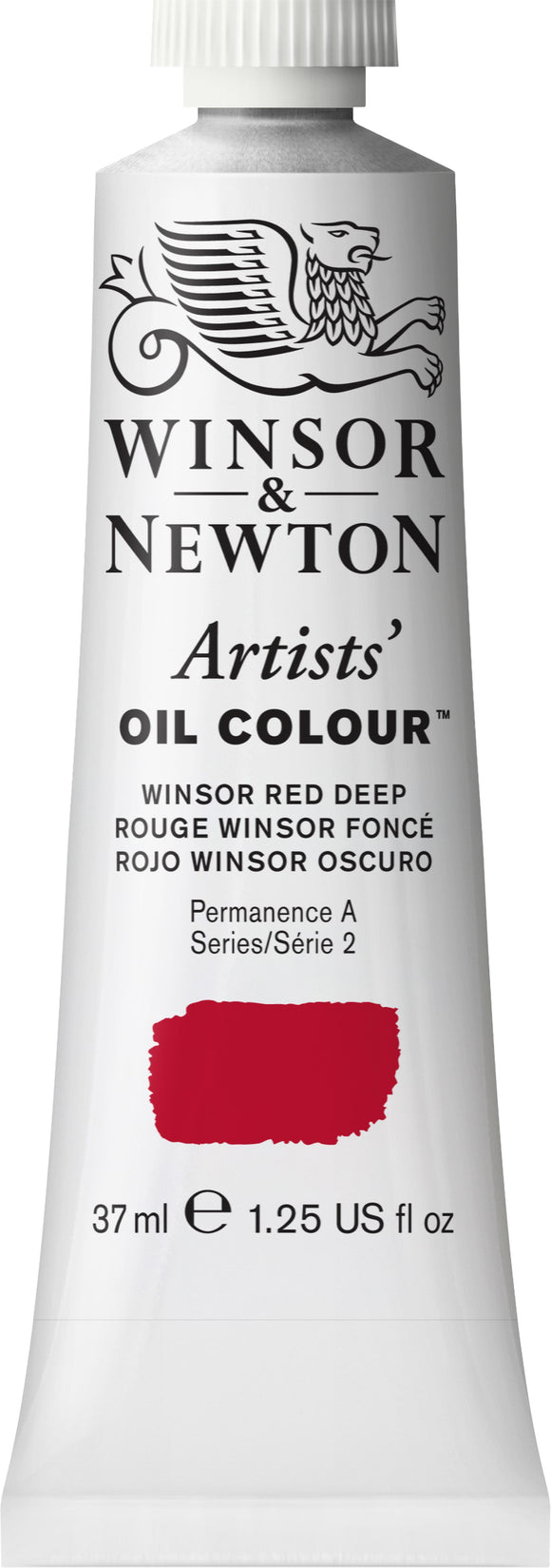 Winsor & Newton Artists Oil Color Winsor Red Deep 37Ml
