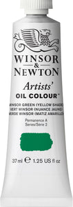 Winsor & Newton Artists Oil Color Winsor Green Yl 37Ml