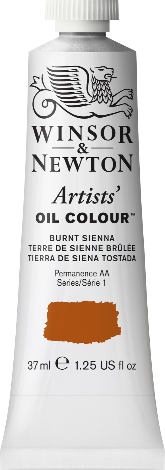 Winsor & Newton Artists Oil Color Burnt Sienna 37Ml