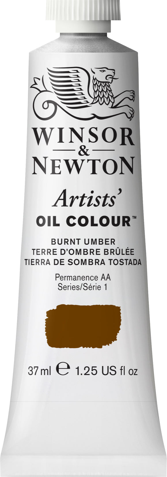 Winsor & Newton Artist Oil Colour Burnt Umber 37Ml