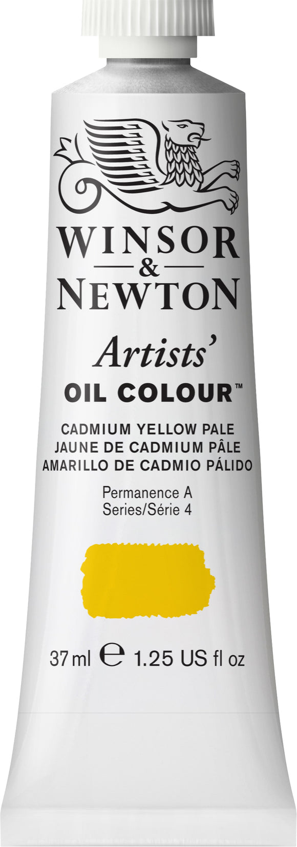Winsor & Newton Artist Oil Colour Cadmium Yellow Pale 37Ml