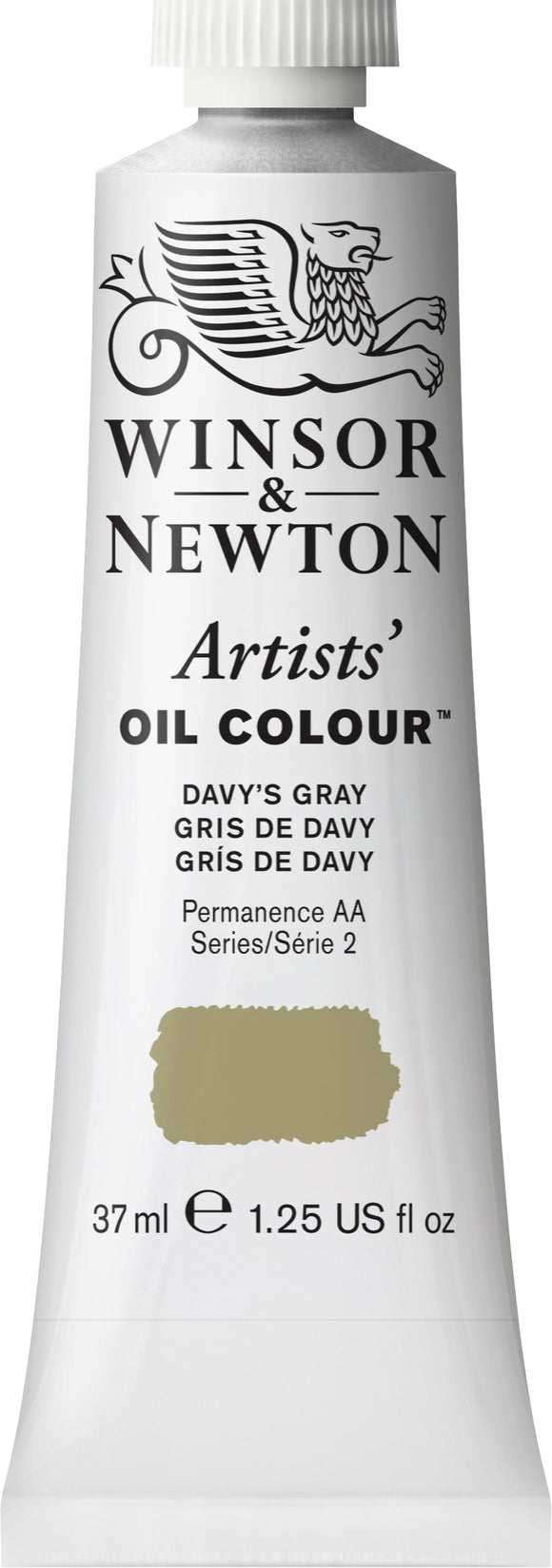 Winsor & Newton Artist Oil Colour Davy'S Gray 37Ml