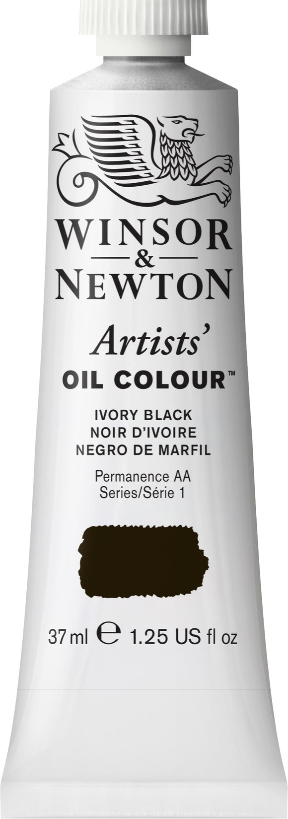 Winsor & Newton Artist Oil Colour Ivory Black 37Ml