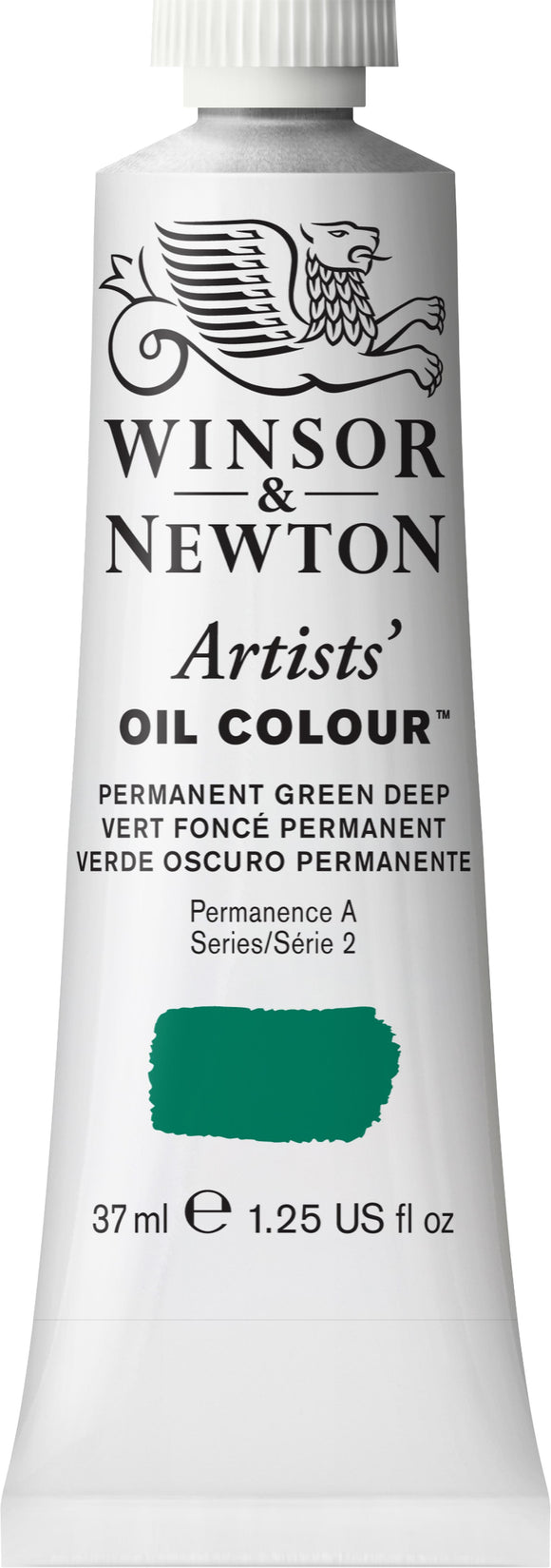 Winsor & Newton Artist Oil Colour Permanent Green Deep 37Ml