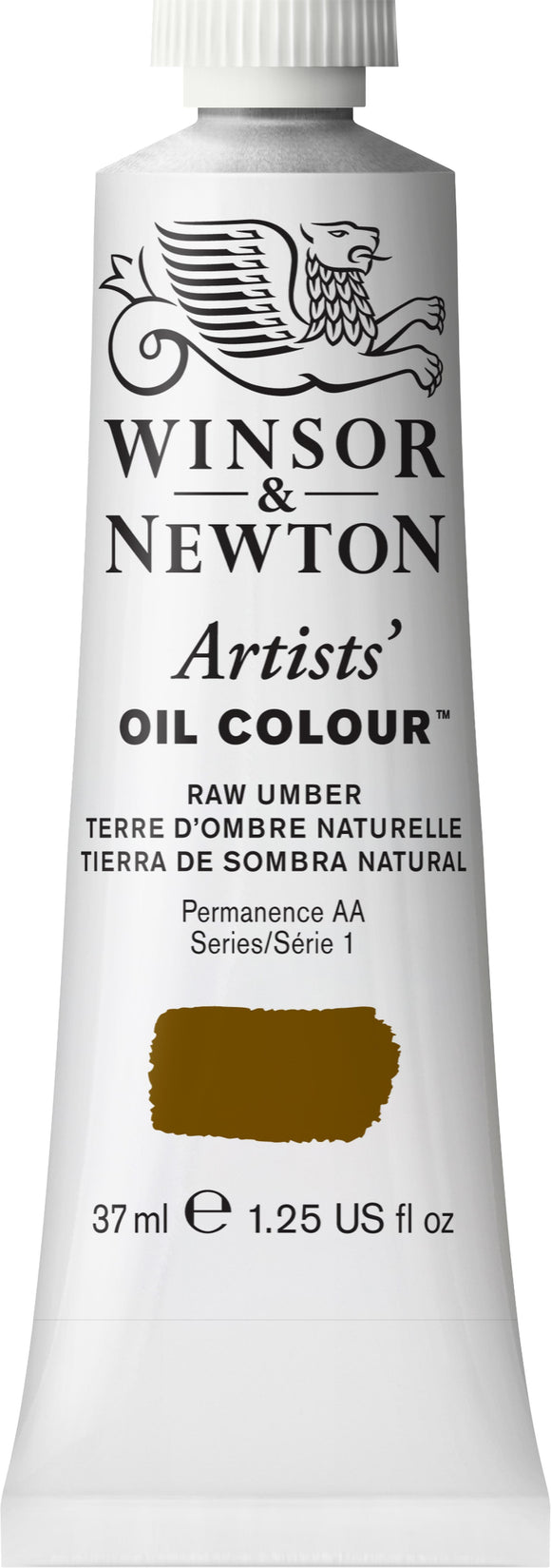 Winsor & Newton Artists Oil Color Raw Umber 37Ml