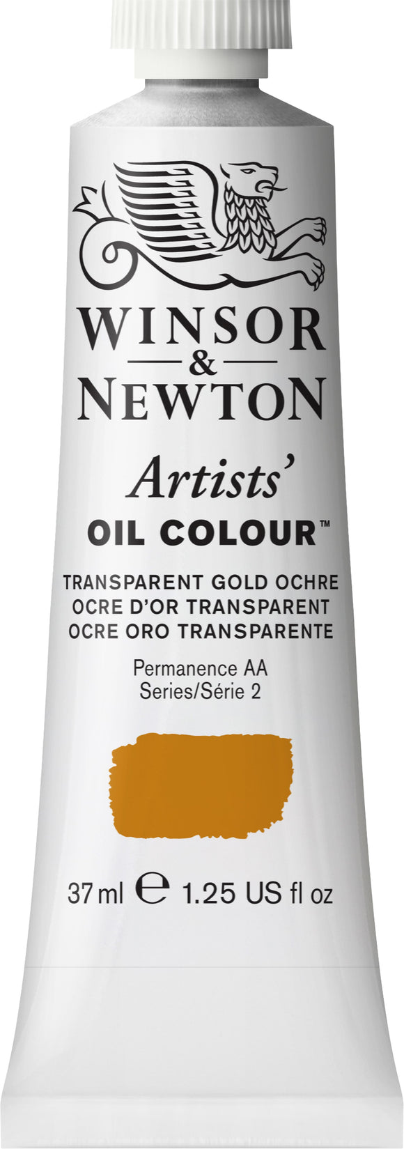 Winsor & Newton Artists Oil Color Transparent Gold Ochre 37Ml