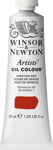 Winsor & Newton Artists Oil Color Venetian Red 37Ml
