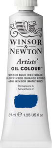 Winsor & Newton Artists Oil Color  Winsor Blue Phthalo 37Ml