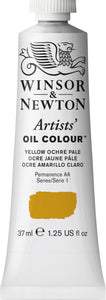 Winsor & Newton Artists Oil Color Yellow Ochre Pale 37Ml