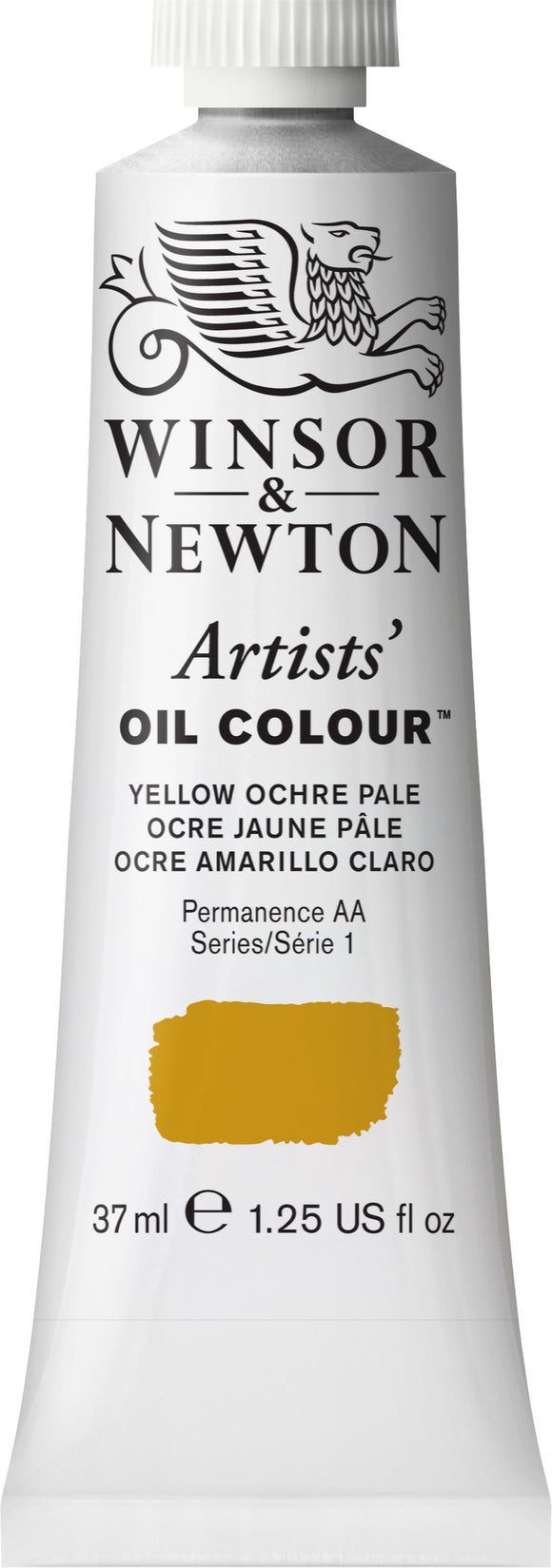 Winsor & Newton Artists Oil Color Yellow Ochre Pale 37Ml