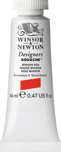 Winsor & Newton Gouache Winsor Red 14Ml