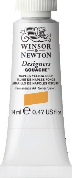 Winsor & Newton Gouache Naples Yellow Deep 14Ml