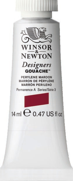 Winsor & Newton Gouache Perylene Maroon 14Ml