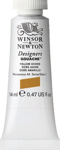 Winsor & Newton Gouache Yellow Ochre 14Ml
