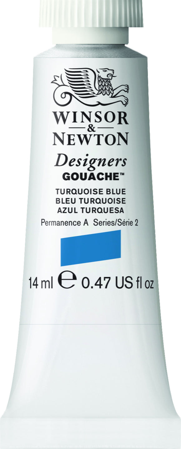 Winsor & Newton Gouache Turquoise Blue 14Ml