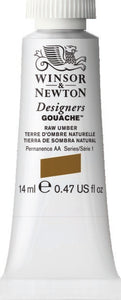 Winsor And Newton Designers Gouache Tube 14Ml Raw Umber