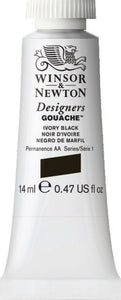 Winsor & Newton Gouache Ivory Black 14Ml