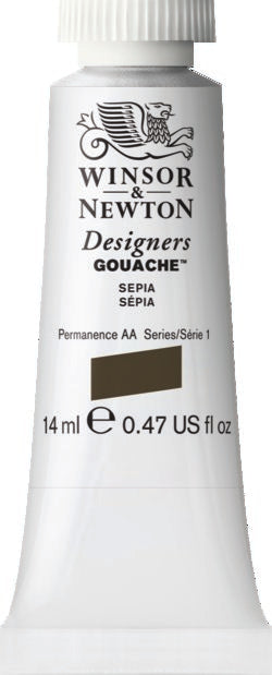 Winsor & Newton Gouache Sepia 14Ml
