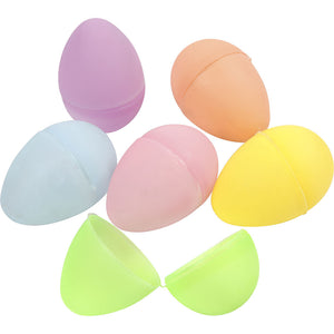 Egg, H: 6 Cm, 4 Cm, Pastel Colours, 12 Pc, 1 Pack