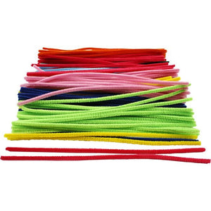 Pipe Cleaners, Thickness 6 Mm, L: 30 Cm, 200 Assorted Colors