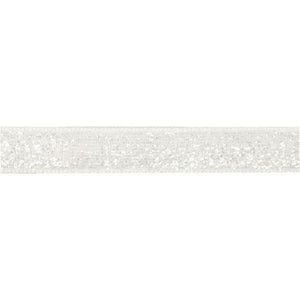 Decorative Ribbon, W: 10 Mm, White, 5M, 1 Roll