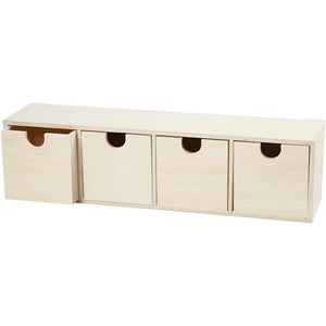 Chest Of Drawers, 9.2X34.7 Cm, 7.2X7.2 Cm, 1 Pc