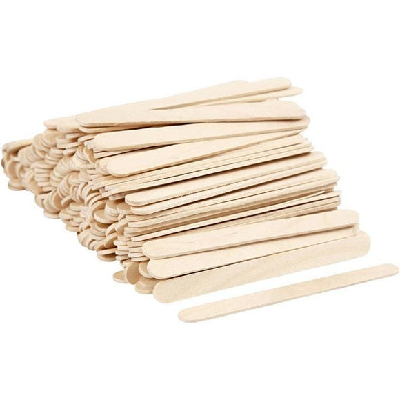 Ice Lolly Sticks, L: 11,5 Cm, W: 10 Mm, 200 Pc