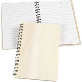 Note Book, Size 15.5X22.3 Cm, Plywood, 1Pc