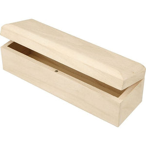 Oblong Box, 20X6X6 Cm, 18,5X4,5X3,7 Cm, Paulownia, 1 Pc