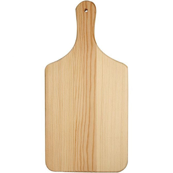 Cutting Board, L: 28 Cm, W: 14 Cm, Pine, 1 Pc