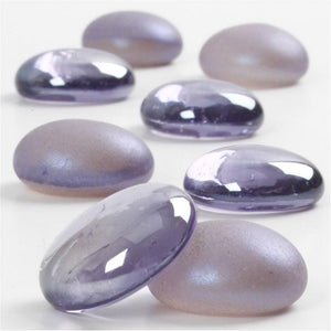 Glass Deco, 18-20 Mm, Purple, 370 G, 1 Pack