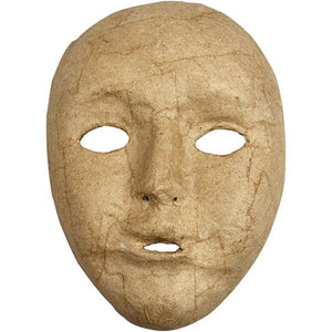 Full Face Mask, H: 17.5 Cm, W: 12.5 Cm, 1 Pc