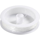 Elastic Beading Cord, Round, 1 Mm, 10 M, 1 Roll