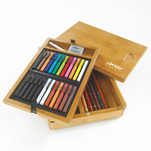 Conte A Paris Wooden Bamboo Box With Pen Tray