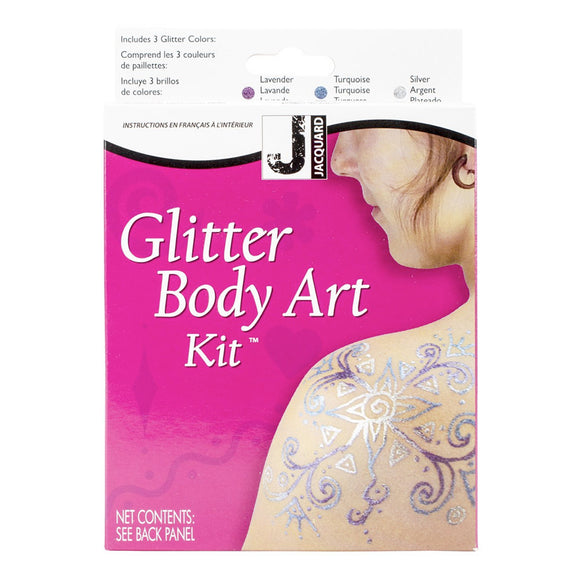 Jacquard Glitter Body Art Kit
