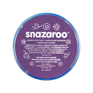 Snazaroo Classic Face Paint 18Ml Pot Purple