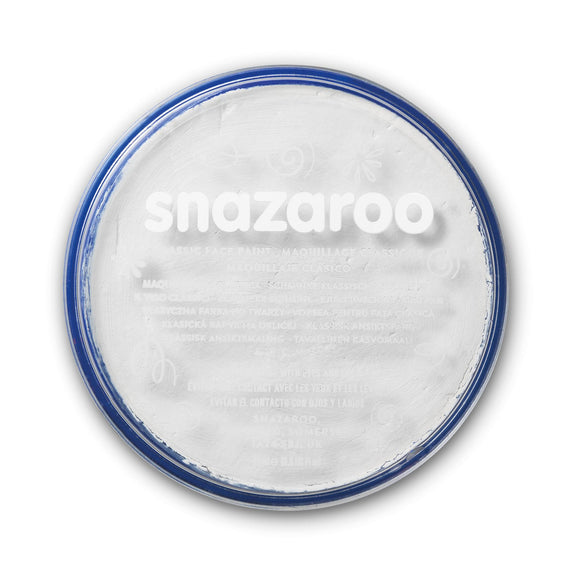 Snazaroo 18Ml Face & Body Paint, White Bl