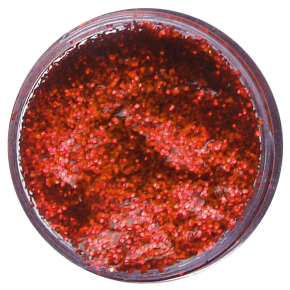 Snazaroo Glitter Gel 12Ml Pot Regal Red